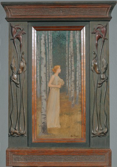 Przechodząca kobieta (obraz na płótnie) autorstwa Alexandre Seon