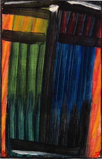 Wielka Medytacja: Czyściec I, 1937. autorstwa Alexei Javlensky von