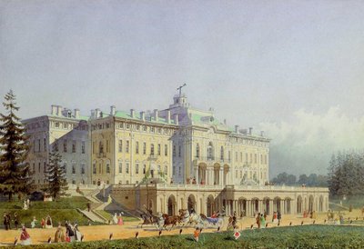 Pałac Konstantyna w Strelnej, 1847 r. autorstwa Alexei Maximovich Gornostayev