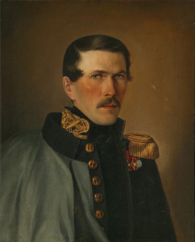 Portret oficera morskiego autorstwa Alexei Vasilyevich Tyranov