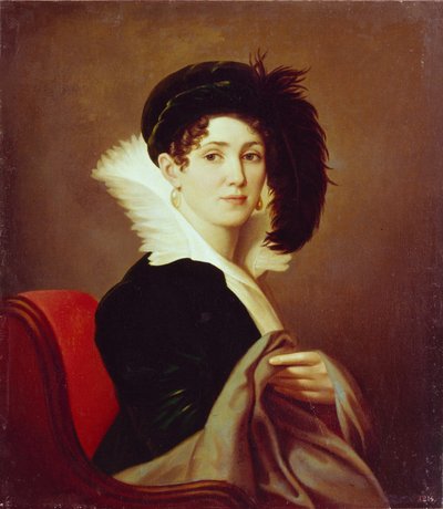 Portret Marii Pietrownej Kupalskiej, 1824 autorstwa Alexei Yegorovich Yegorov