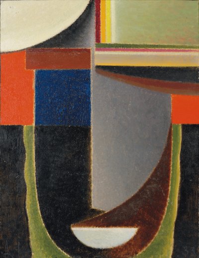 Abstrakt Głowa: Andante; Abstrakcyjna głowa: Andante, 1933 autorstwa Alexej von Jawlensky