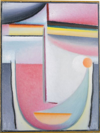 Abstract Head: Symphony in Pink autorstwa Alexej von Jawlensky