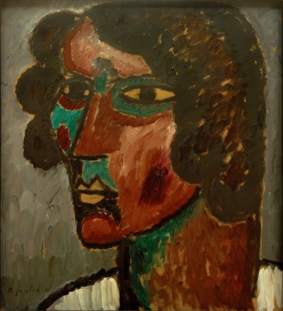 Portret Sacharoffa autorstwa Alexej von Jawlensky