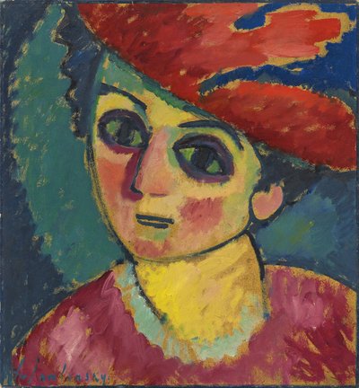 Red Hat, obraz Aleksieja von Jawlensky