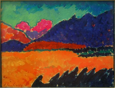 Dolina - Murnau autorstwa Alexej von Jawlensky