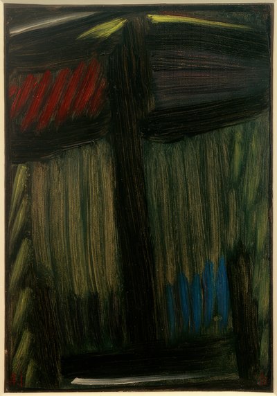 Świetna medytacja: zimowa noc autorstwa Alexej von Jawlensky
