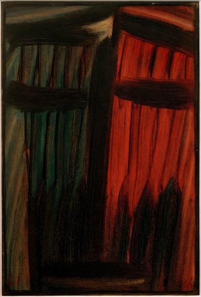 Wielka medytacja: powściągliwy żar autorstwa Alexej von Jawlensky