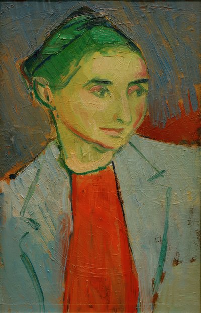 Łotewska dziewczyna autorstwa Alexej von Jawlensky