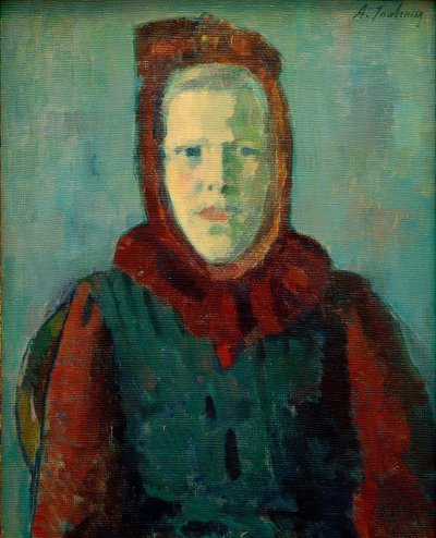 Dziewczyna z kapturem autorstwa Alexej von Jawlensky