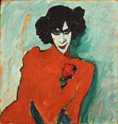 Portret Aleksandra Sacharowa autorstwa Alexej von Jawlensky