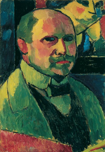autoportret autorstwa Alexej von Jawlensky