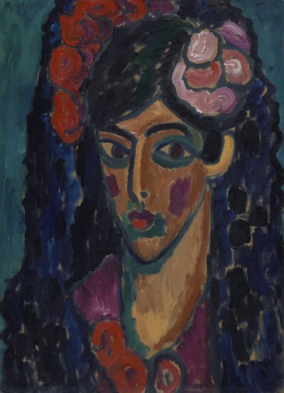 hiszpański autorstwa Alexej von Jawlensky