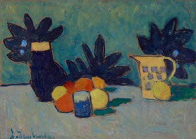 Martwa natura z owocami autorstwa Alexej von Jawlensky
