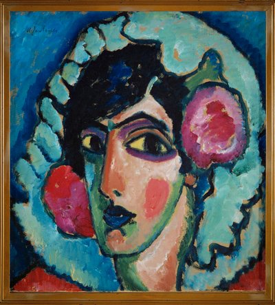 Hiszpan (olej na płótnie) autorstwa Alexej von Jawlensky