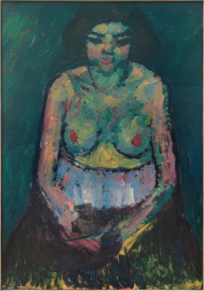 Kobieta półnaga autorstwa Alexej von Jawlensky