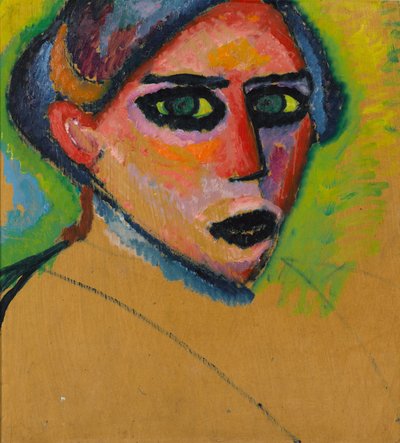 Twarz kobiety autorstwa Alexej von Jawlensky