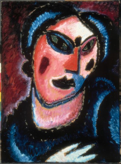 Frauenkopf von Alexej von Jawlensky