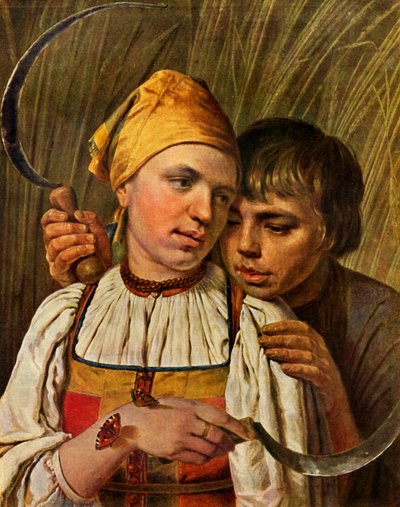 Żniwiarze, ok. 1830, 1939 r. autorstwa Alexey Venetsianov