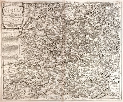 Castiglia i Leon, Hiszpania - autor: A autorstwa Alexis-Hubert Jaillot