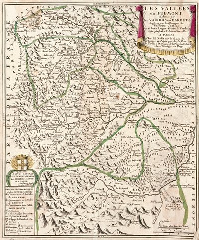 Dolina Piemont, Włochy - by A autorstwa Alexis-Hubert Jaillot