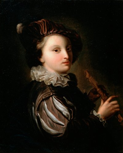 „Strona z trzcinową fajką”, koniec XVII lub XVIII w. autorstwa Alexis Grimou