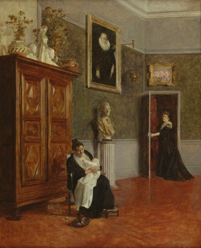 Wnętrze autorstwa Alexis Marie Lahaye