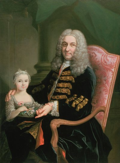 Podwójny portret autorstwa Alexis Simon Belle