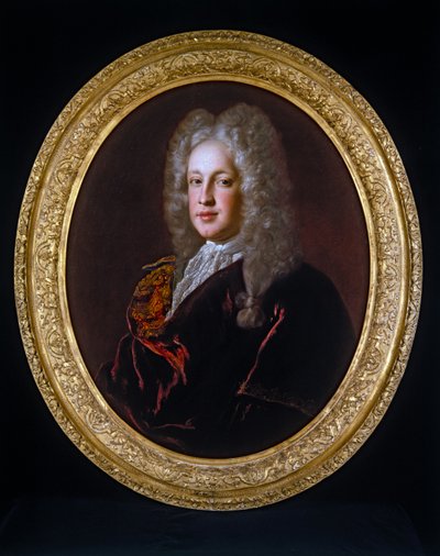 Portret dżentelmena (na płótnie, owalny) autorstwa Alexis Simon Belle