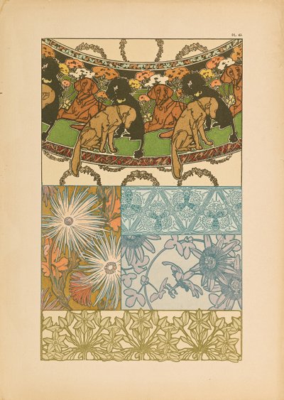 Dokumenty dekoracyjne, 1902. autorstwa Alfons Marie Mucha