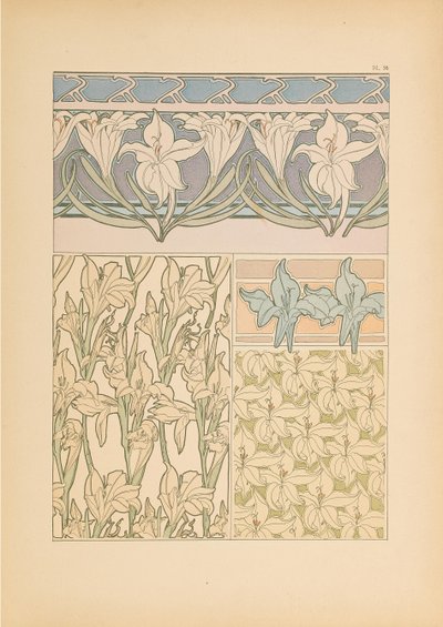 Dokumenty dekoracyjne, 1902. autorstwa Alfons Marie Mucha