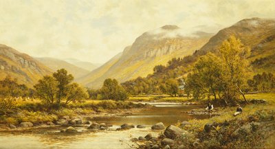 Borrowdale, Cumberland, 1896 autorstwa Alfred Augustus Glendening