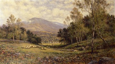 W pobliżu Betws-y-Coed autorstwa Alfred Augustus Jnr Glendenning