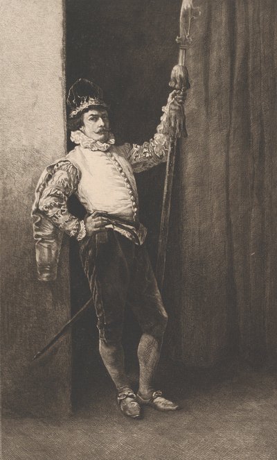 Halbardiera, 1895. autorstwa Alfred Boilot
