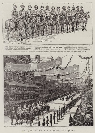 Jubileusz Jej Królewskiej Mości autorstwa Alfred Chantrey Corbould