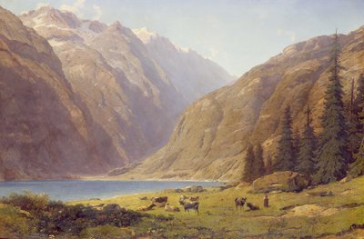 Nieznany obraz autorstwa Alfred Chavannes