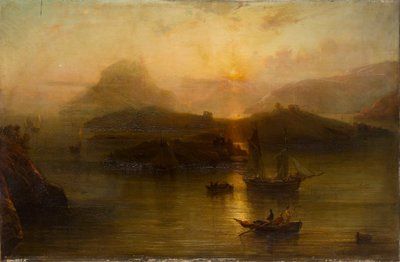 „Głowa Wicklow i Zamek Blackrock”, 1827-1883 autorstwa Alfred Clint