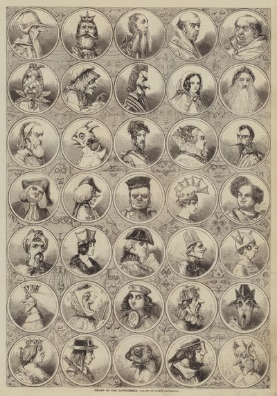 Szefowie Pantomim autorstwa Alfred Crowquill
