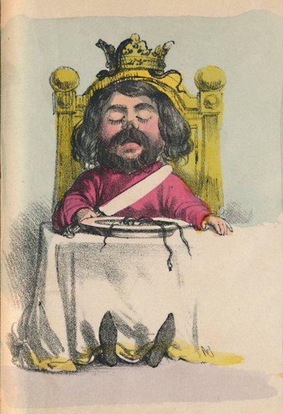 Henryk I, 1856 autorstwa Alfred Crowquill
