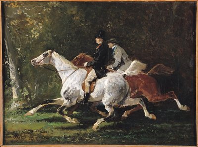 Jeźdźcy autorstwa Alfred Dedreux