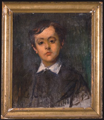 Portret syna artysty (olej na płótnie) autorstwa Alfred Dehodencq