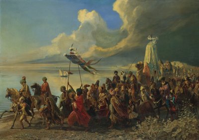 Hadżdż autorstwa Alfred Dehodencq