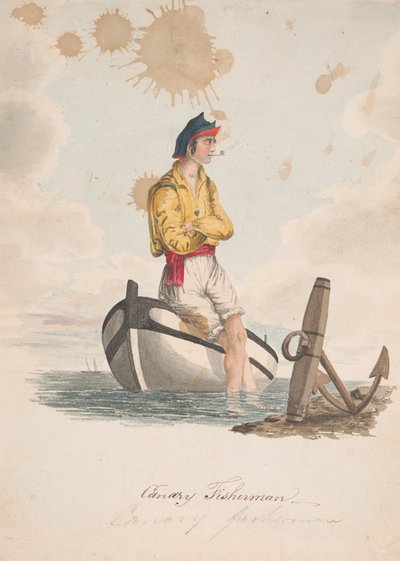 Kanaryjscy rybacy autorstwa Alfred Diston