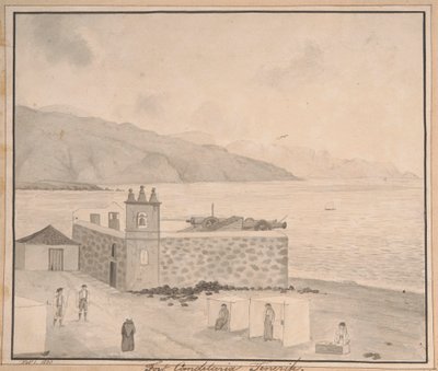 Fort Candelaria na Teneryfie autorstwa Alfred Diston