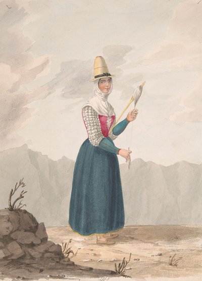 Dziewczyna z Hierro autorstwa Alfred Diston