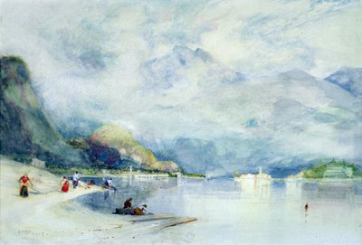 Jezioro Maggiore ze Stresa autorstwa Alfred East