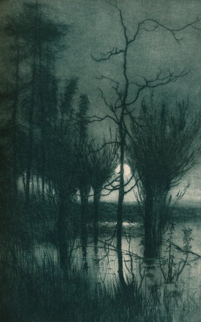 Cichy księżyc, c1901 autorstwa Alfred East