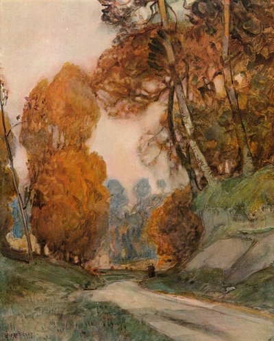 Jesień, ok. 1844-1906, 1906 autorstwa Alfred East