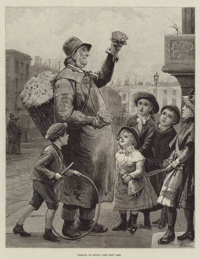 Zwiastuny wiosny autorstwa Alfred Edward Emslie