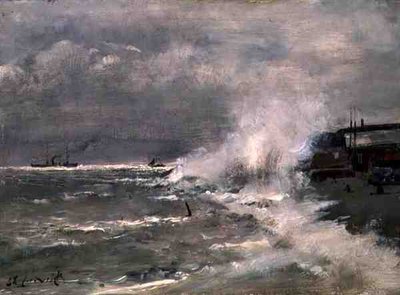 Le Hawr autorstwa Alfred Emile Stevens